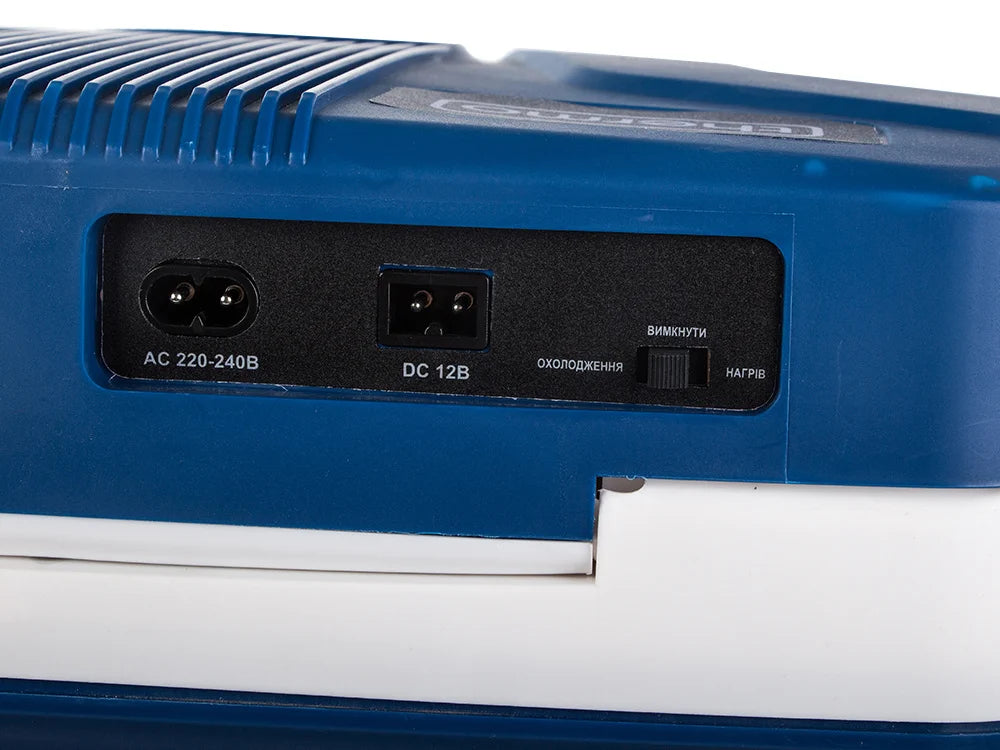 Elektrische Kühlbox 26L mit 12V & 230V – Auto Kühlbox mit Kühl- und Warmhaltefunktion für Camping & Reise