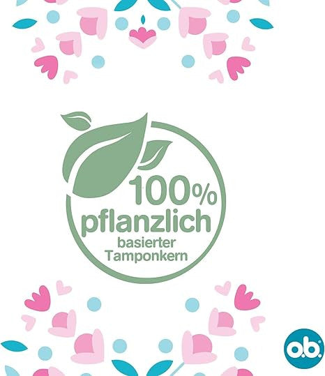 O.b. Original Super, Tampons für starke Tage mit StayDry Technologie und