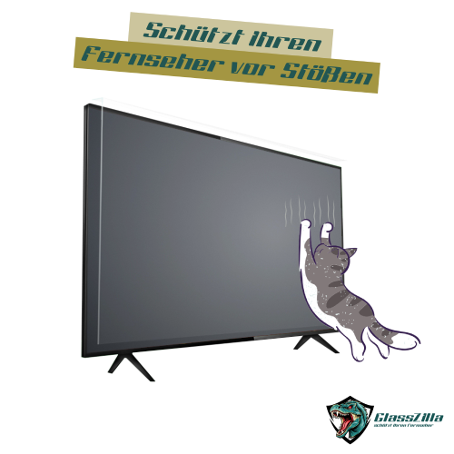 55 Zoll Fernseher Schutz / TV Bildschirmschutz / Displayschutz / TVs  GlassZilla