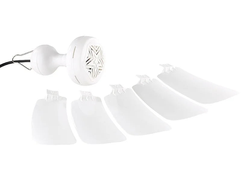 Sichler Deckenventilator Camping Ventilator 41cm Leise 230V zum Hängen