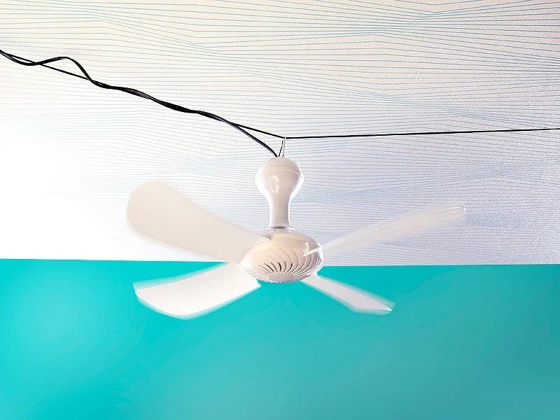 Sichler Deckenventilator Camping Ventilator 53cm Leise 230V zum Hängen