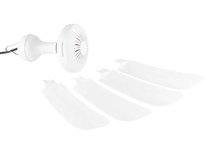 Sichler Deckenventilator Camping Ventilator 53cm Leise 230V zum Hängen