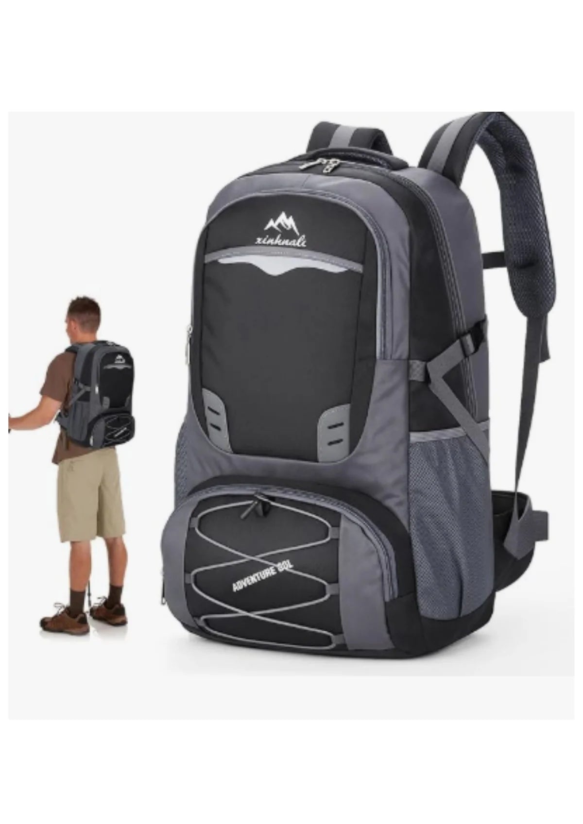 Wanderrucksack 40L oder 60L – Trekkingrucksack für Camping, Wandern & Reisen in 5 Varianten