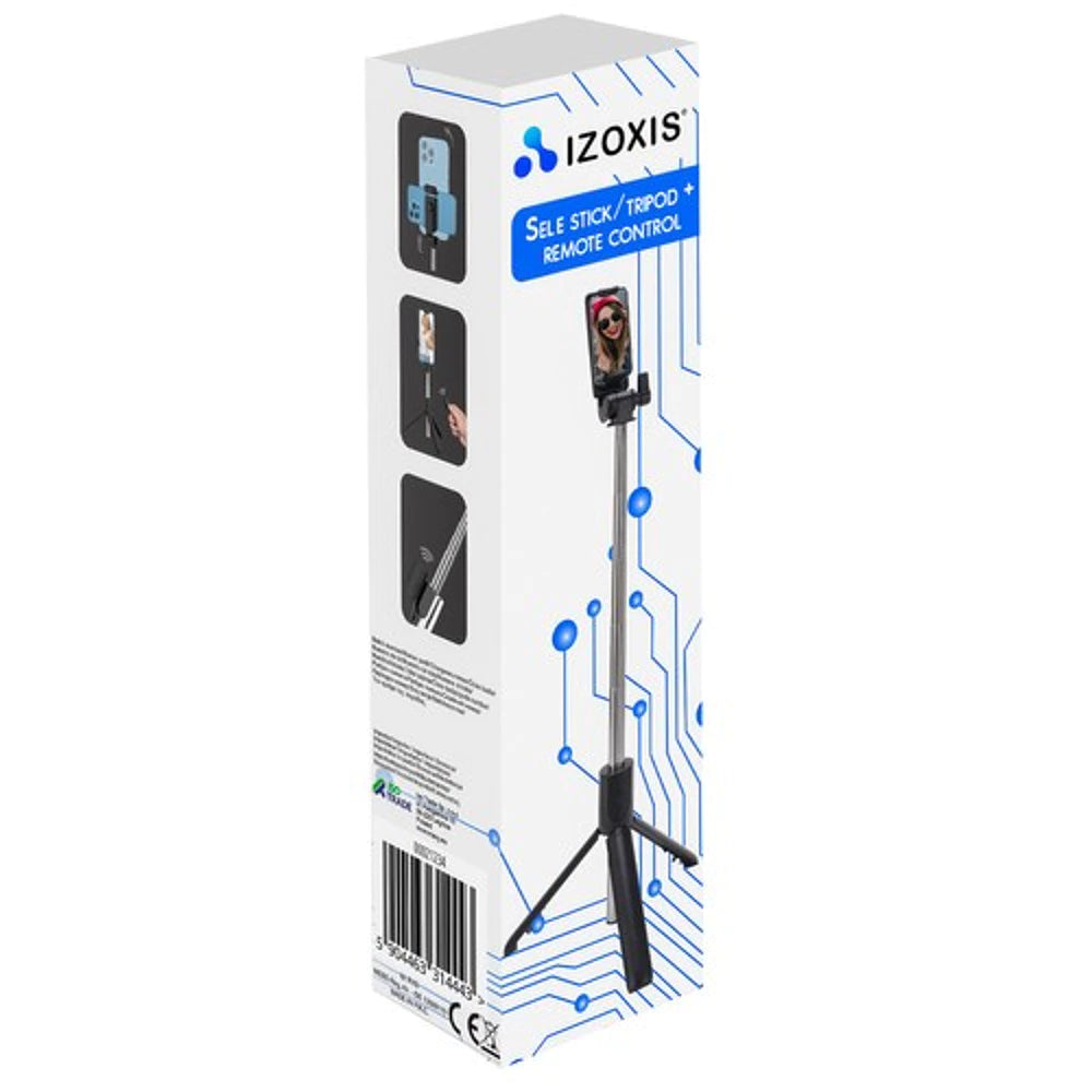 2in1 Bluetooth Selfie Stick Stativ mit Fernbedienung Handy iOS Android