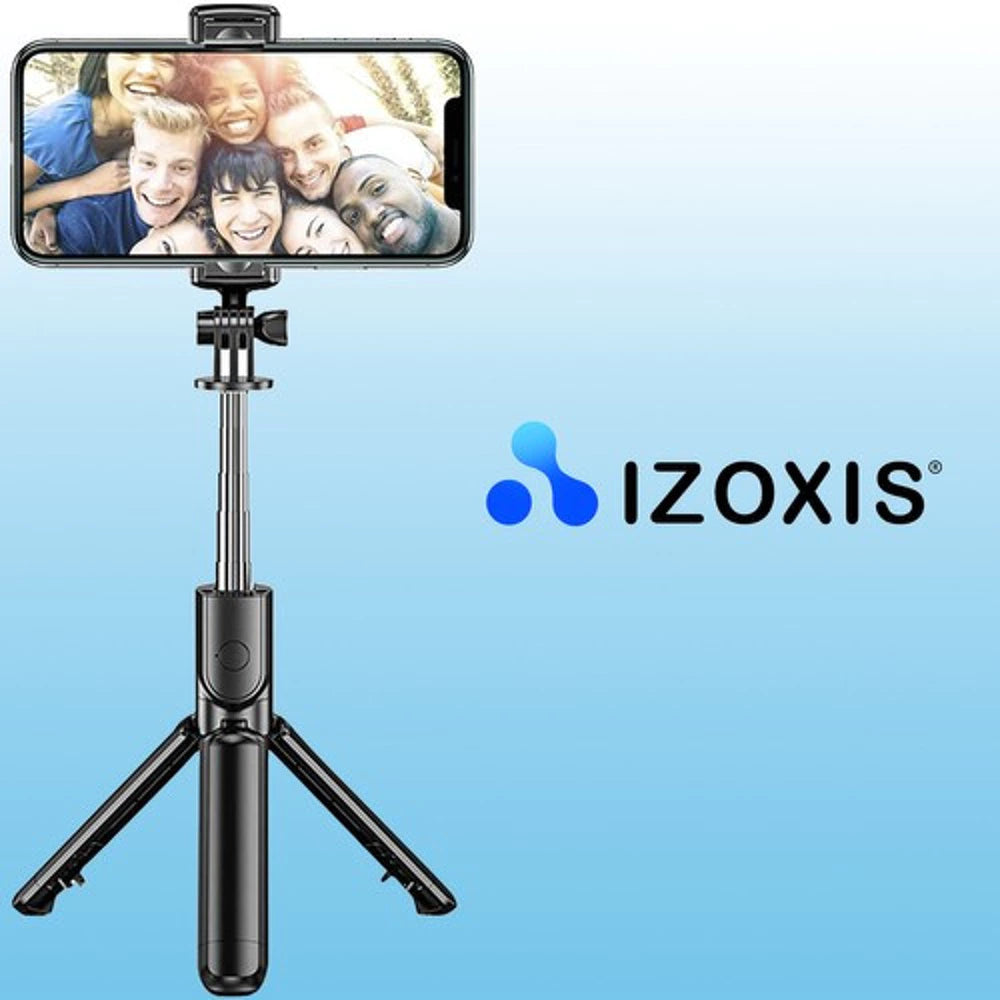 2in1 Bluetooth Selfie Stick Stativ mit Fernbedienung Handy iOS Android