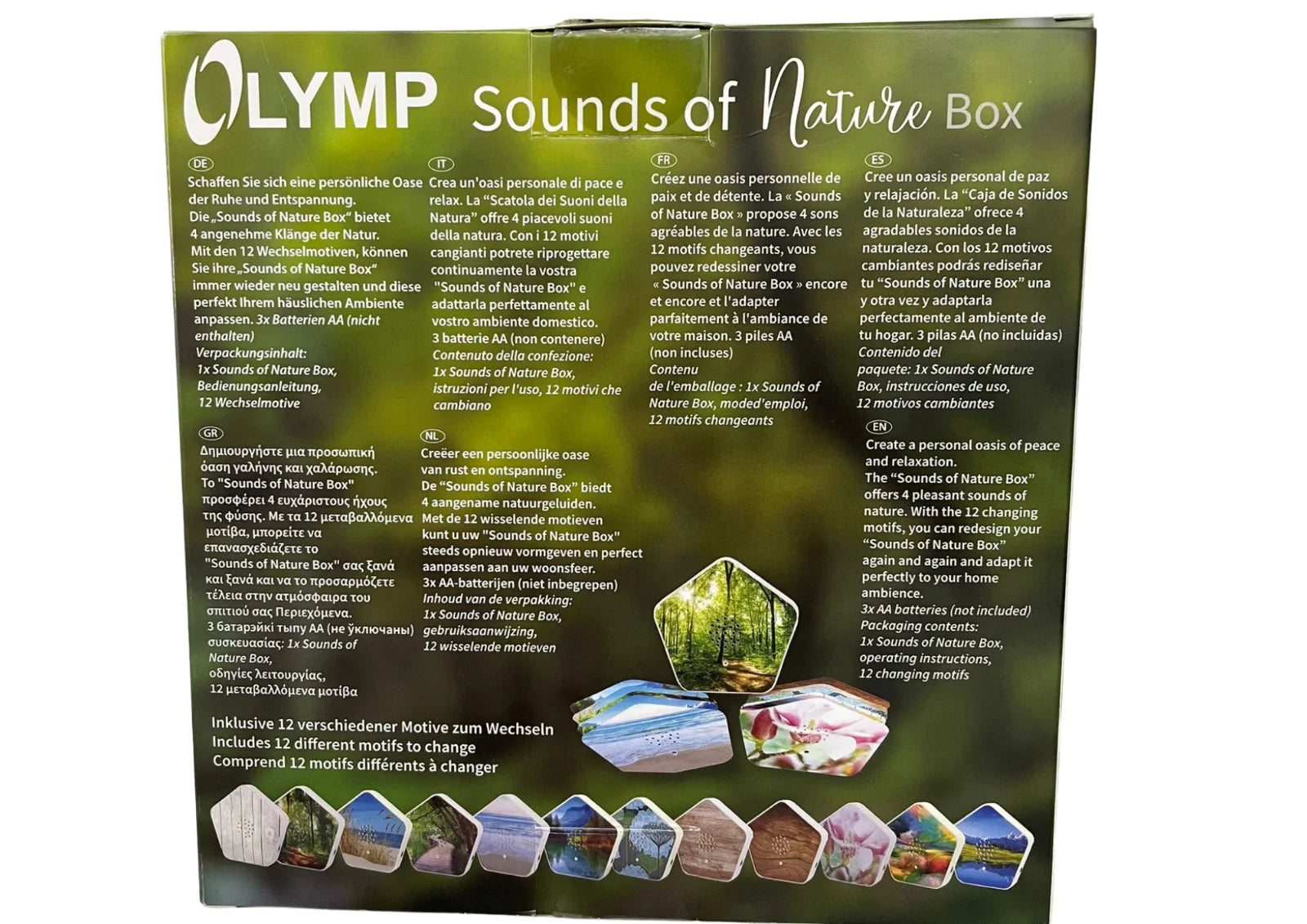 Sounds of Nature Box 4 Naturklänge Vogelgesang Bachgeflüster Bergwiesen Meeresra