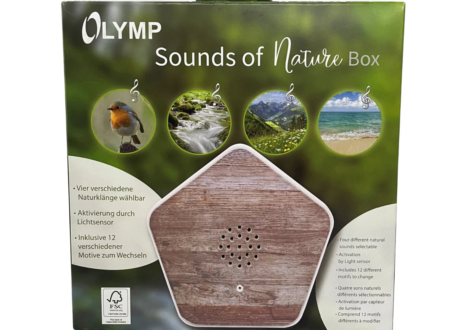 Sounds of Nature Box 4 Naturklänge Vogelgesang Bachgeflüster Bergwiesen Meeresra