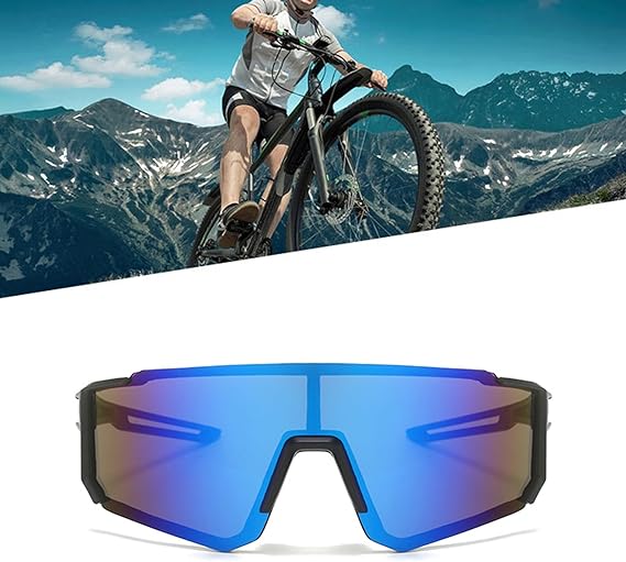 2 stück Fahrradbrille Sonnenbrille Fahrrad Brille Sportbrille Herren Sport MTB