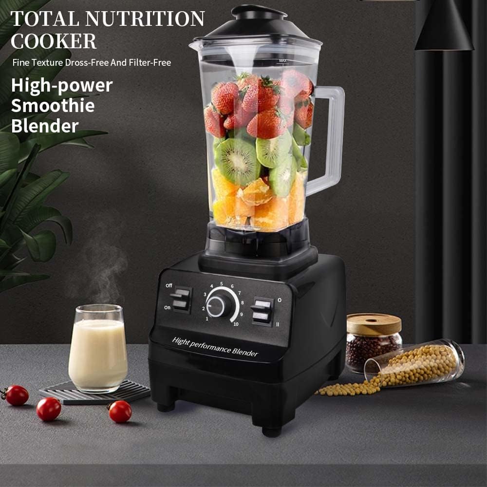 Profi Hochleistungsmixer 1500W – 2L Smoothie Maker mit Timer & Edelstahlklingen