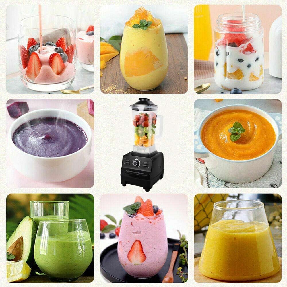 Profi Hochleistungsmixer 1500W – 2L Smoothie Maker mit Timer & Edelstahlklingen