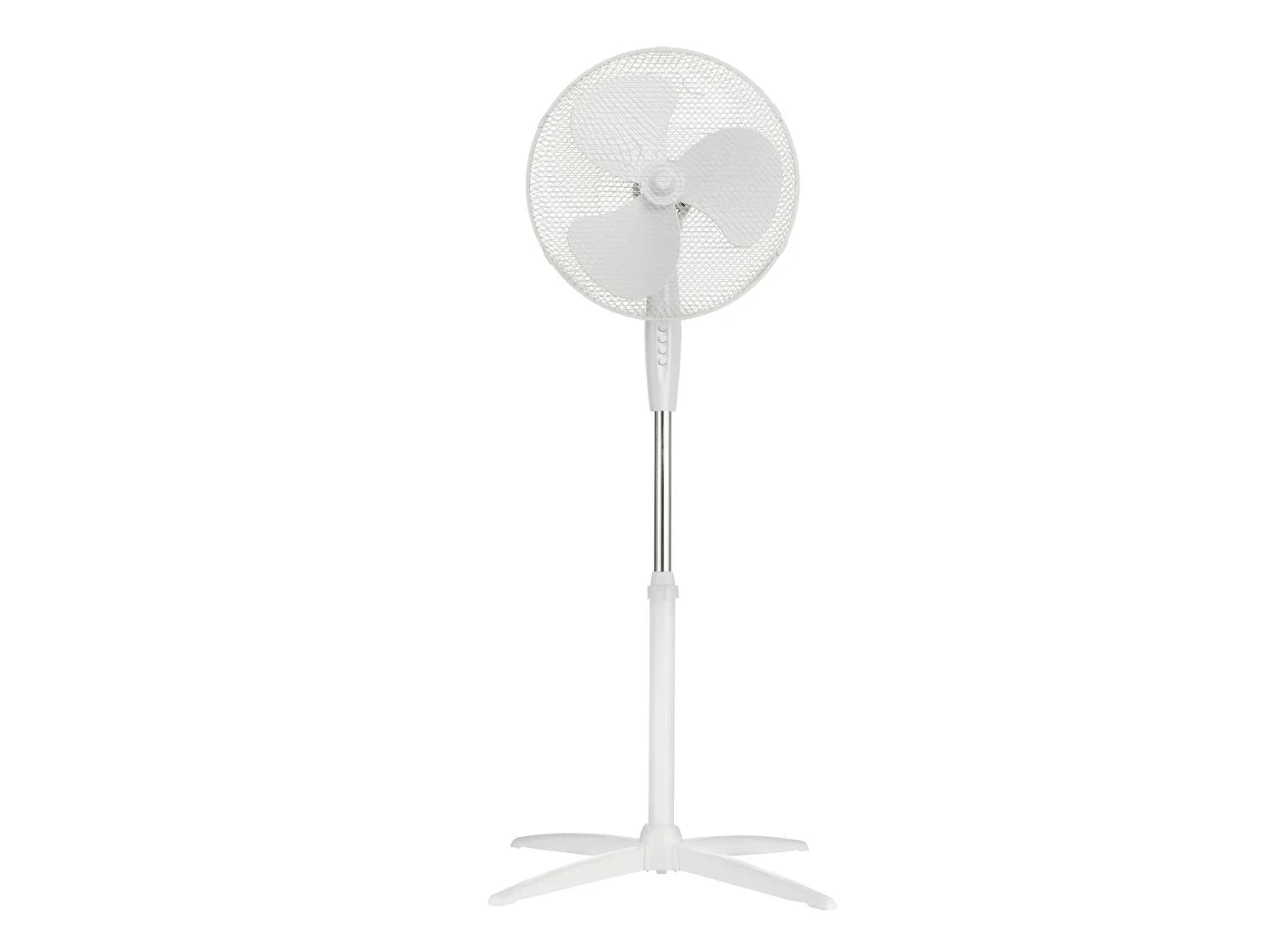 SILVERCREST Standventilator 45W – Höhenverstellbarer Ventilator mit 3 Stufen, Oszillation & 66 cm Durchmesser