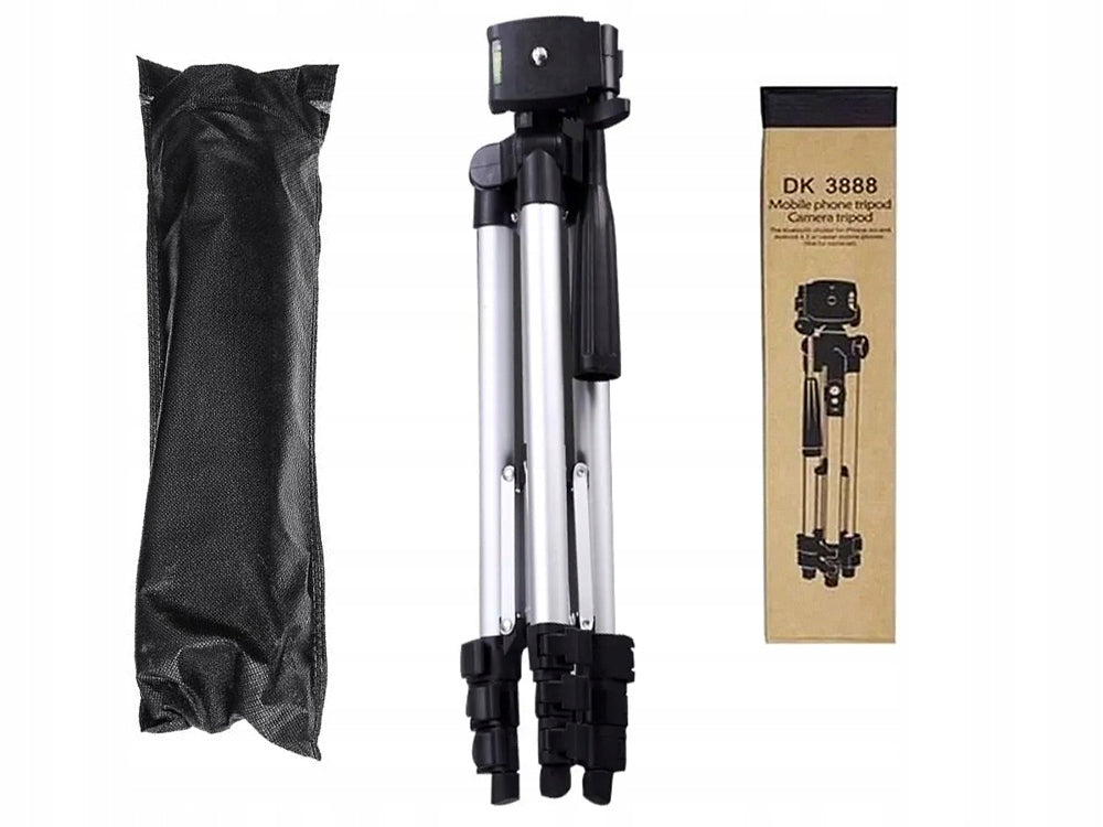 Handy Stativ Tripod mit Bluetooth Fernbedienung – 4in1 Smartphone Halter 100cm