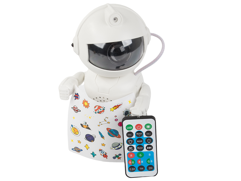 Sternenprojektor Astronaut Nachtlicht Bluetooth Musik Kinder LED
