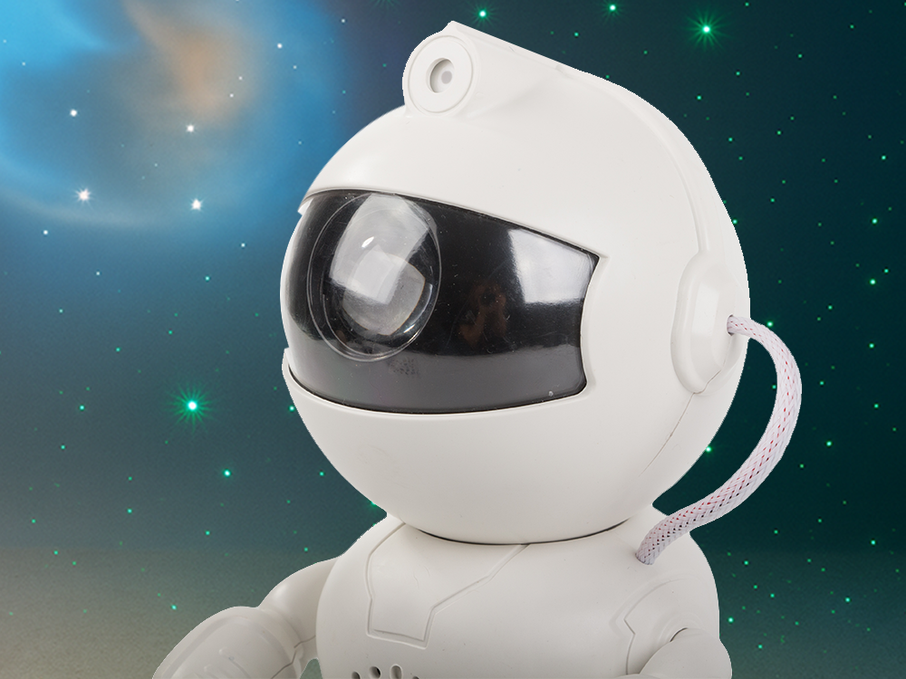 Sternenprojektor Astronaut Nachtlicht Bluetooth Musik Kinder LED