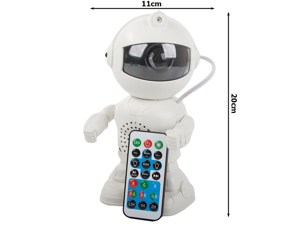 Sternenprojektor Astronaut Nachtlicht Bluetooth Musik Kinder LED