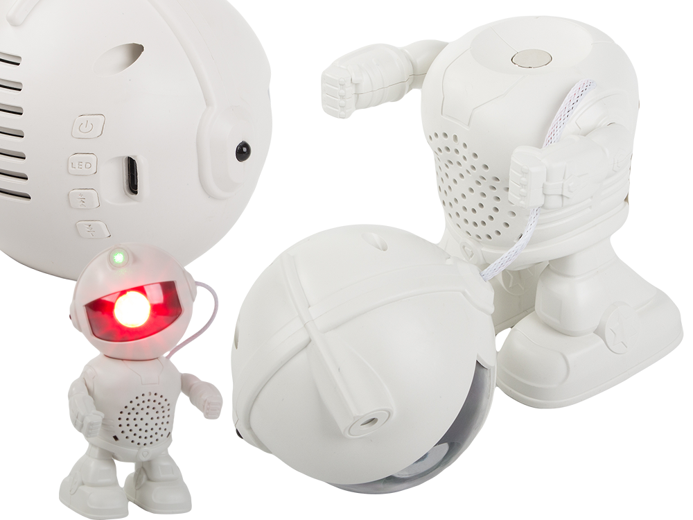 Sternenprojektor Astronaut Nachtlicht Bluetooth Musik Kinder LED