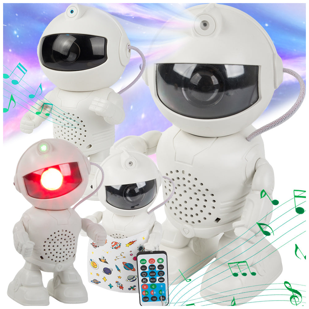 Sternenprojektor Astronaut Nachtlicht Bluetooth Musik Kinder LED