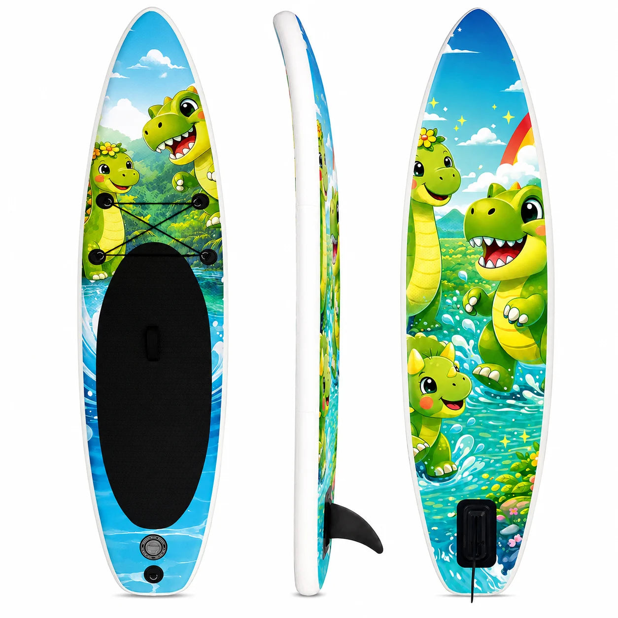SUP Board Aufblasbar 305x81x15cm Stand Up Paddle Komplettset oder Zubehör