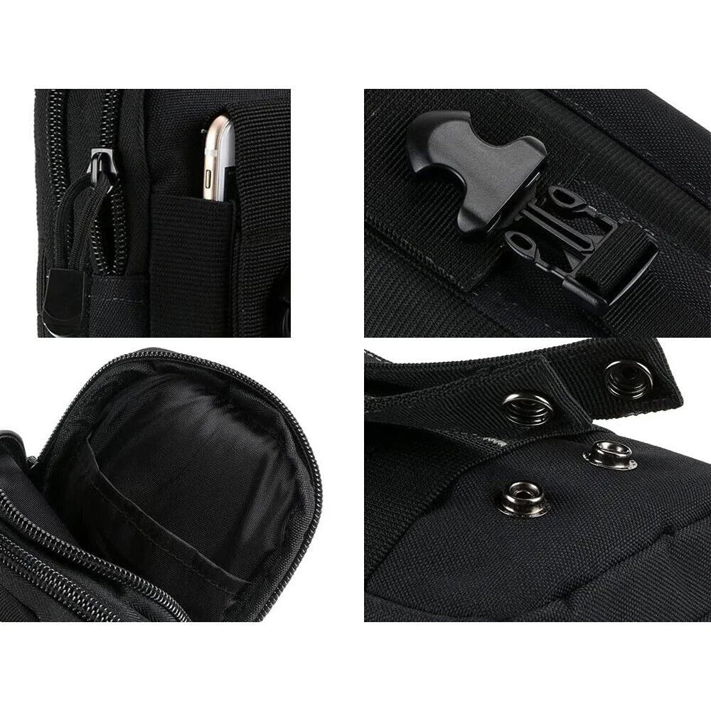 Taktische Gürteltasche Wasserdicht Military Outdoor Hüfttasche Handy Molle EDC