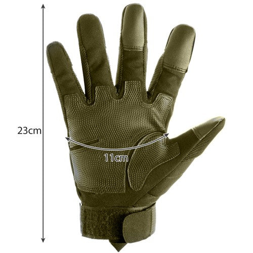 Taktische Thermo Handschuhe L– Militär Touchscreen rutschfest mit Knöchelschut