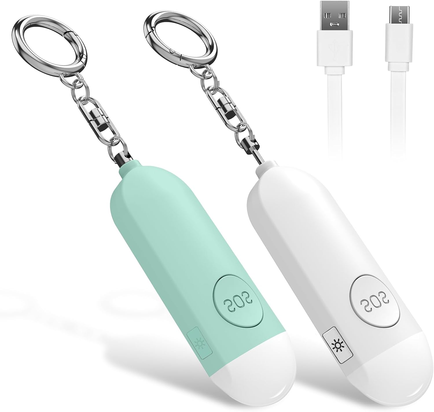 Panic alarm on the go pocket alarm travel robbery protection alarm portable 130db