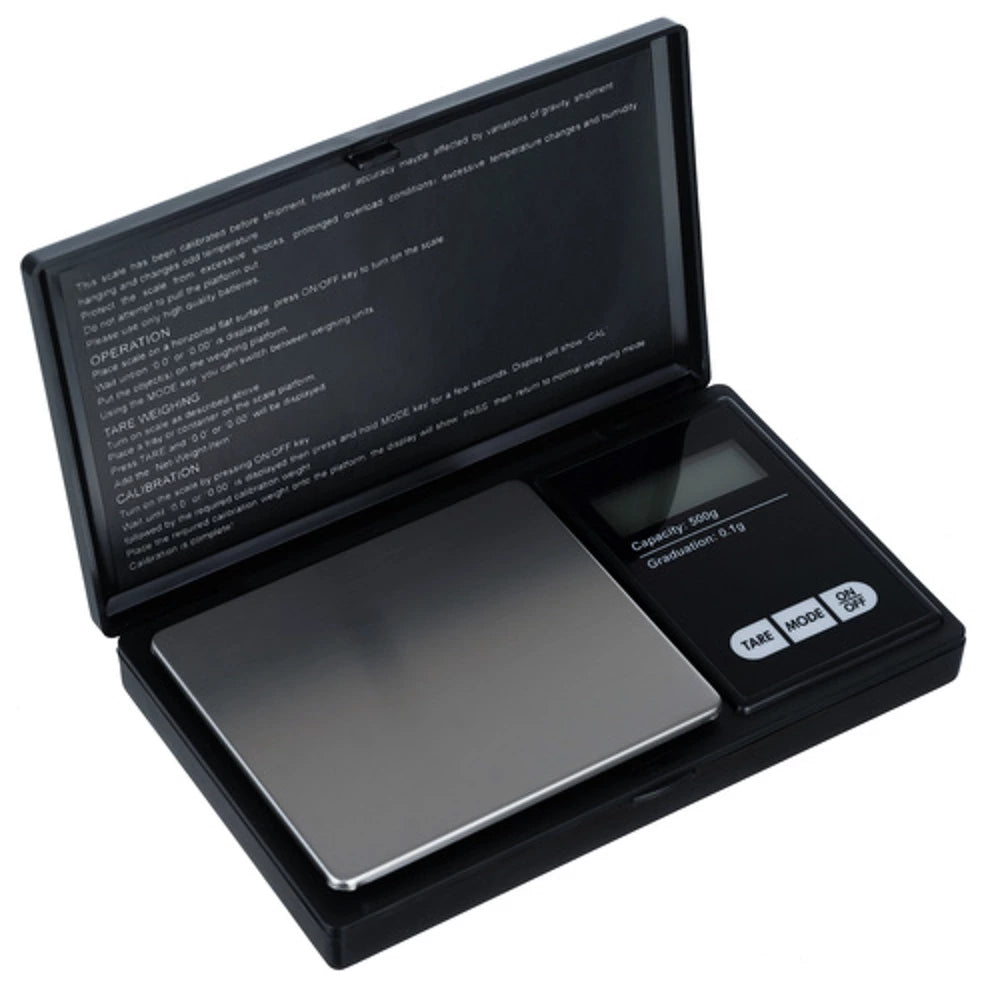 Digitale Taschenwaage 0,1g – 500g mit LCD & TARA – Präzisionswaage für Schmuck & Gold