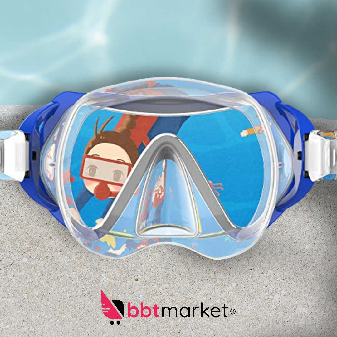 Diving goggles for children, anti-fog and perfectly waterproof, new in original packaging 