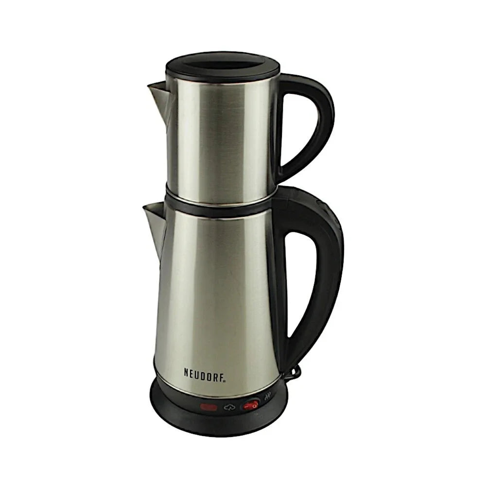 Teemaschine Edelstahl 0,8L/2,0L 1500W Automatik Abschaltung