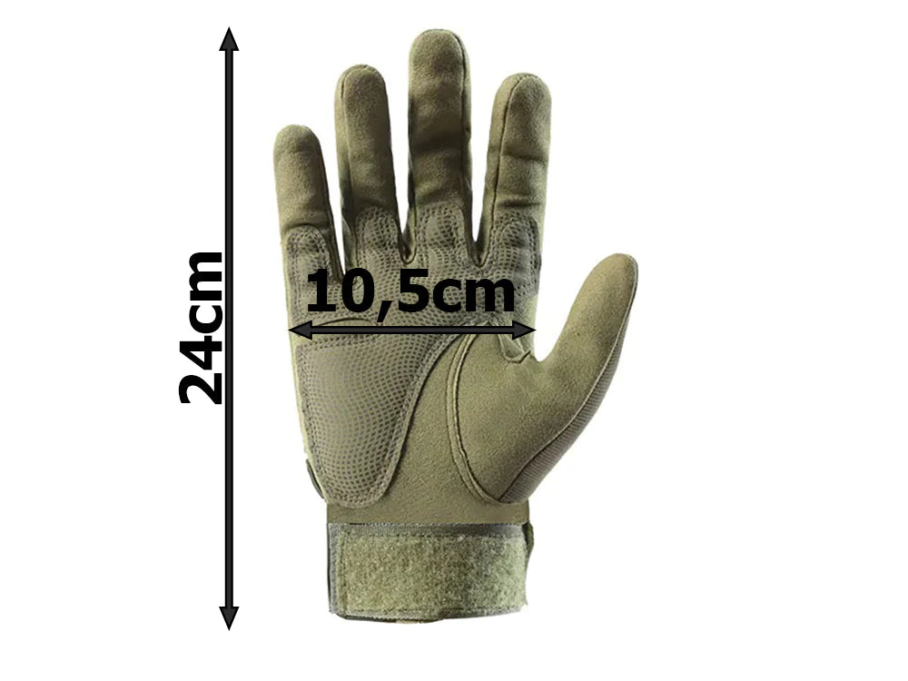 Thermo Handschuhe Touchscreen Größe XL Winter Fahrrad Fahrradhandschuhe Khaki