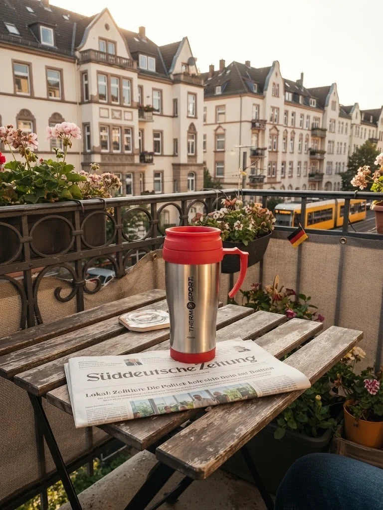 Thermo mug insulated mug travel mug coffee mug travel mug 400ml stainless steel 
