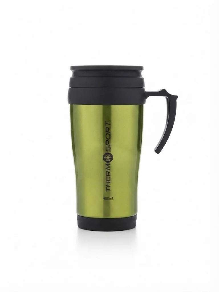 Thermobecher 400ml Kaffeebecher To Go Isolierbecher Edelstahl Reisebecher Auto
