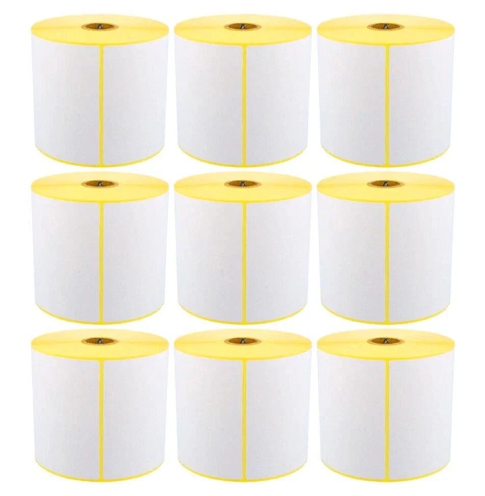 Thermo Versand Etiketten  100 x 150 mm 500 - 4500 Stück für DPD DHL GLS Zebra