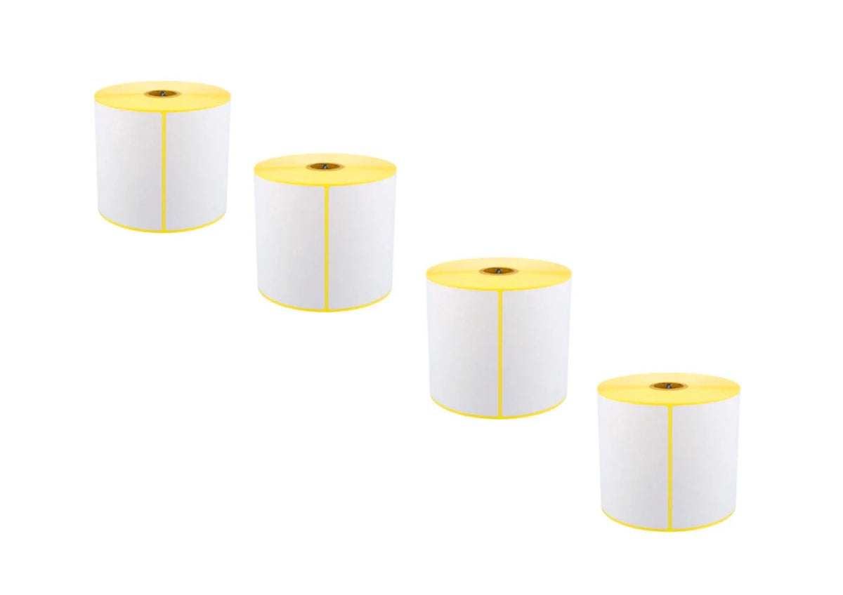 Thermo Versand Etiketten  100 x 150 mm 500 - 4500 Stück für DPD DHL GLS Zebra