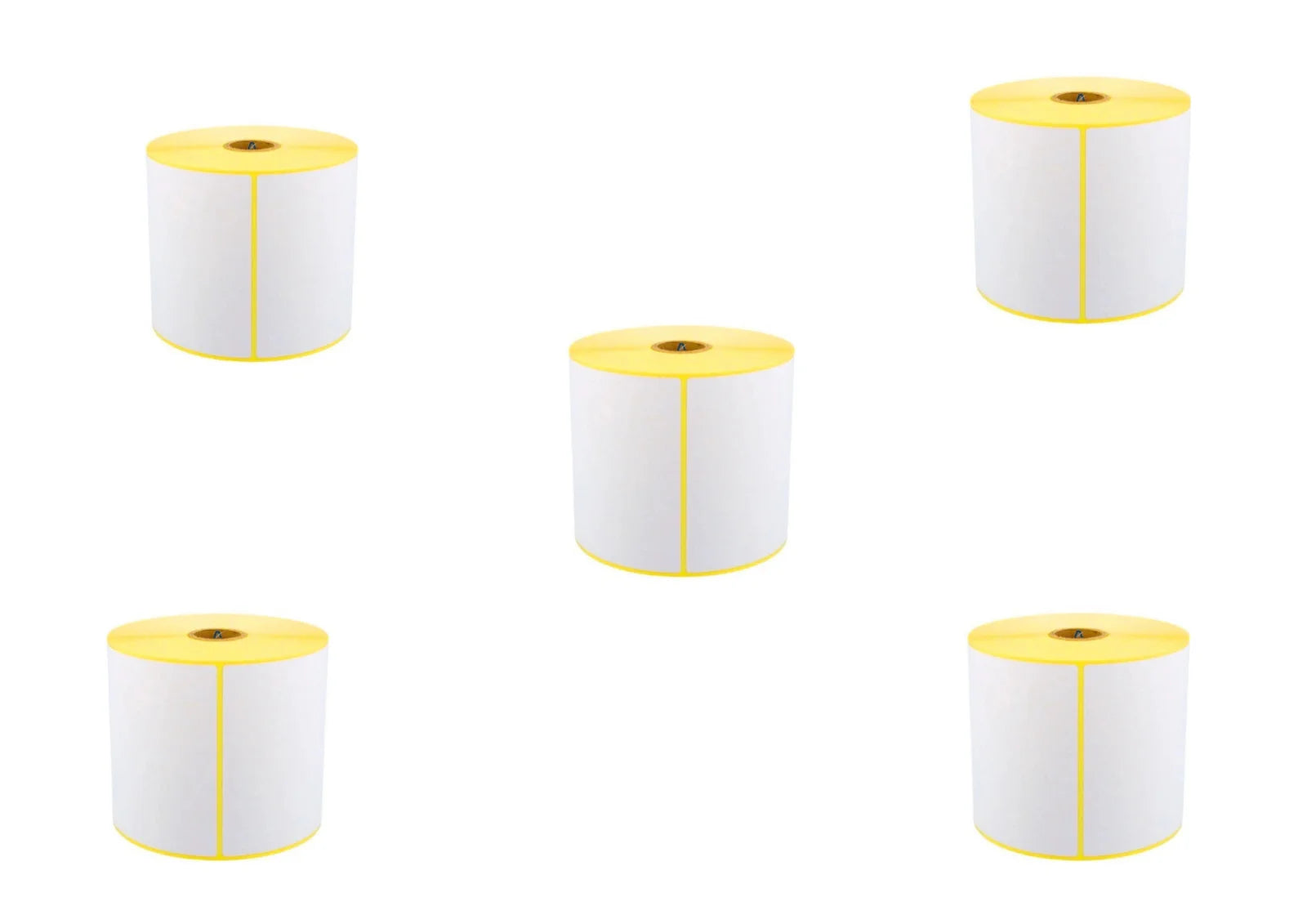 Thermo Versand Etiketten  100 x 150 mm 500 - 4500 Stück für DPD DHL GLS Zebra