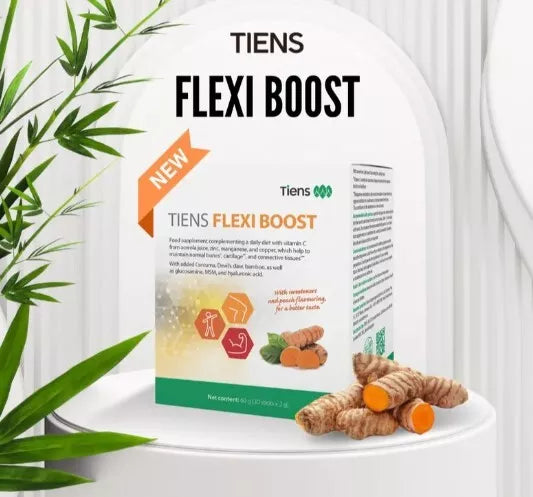 Tiens Flexi Booster 30 Stick mit Glucosamin Hyaluronsäure Zink Mangan