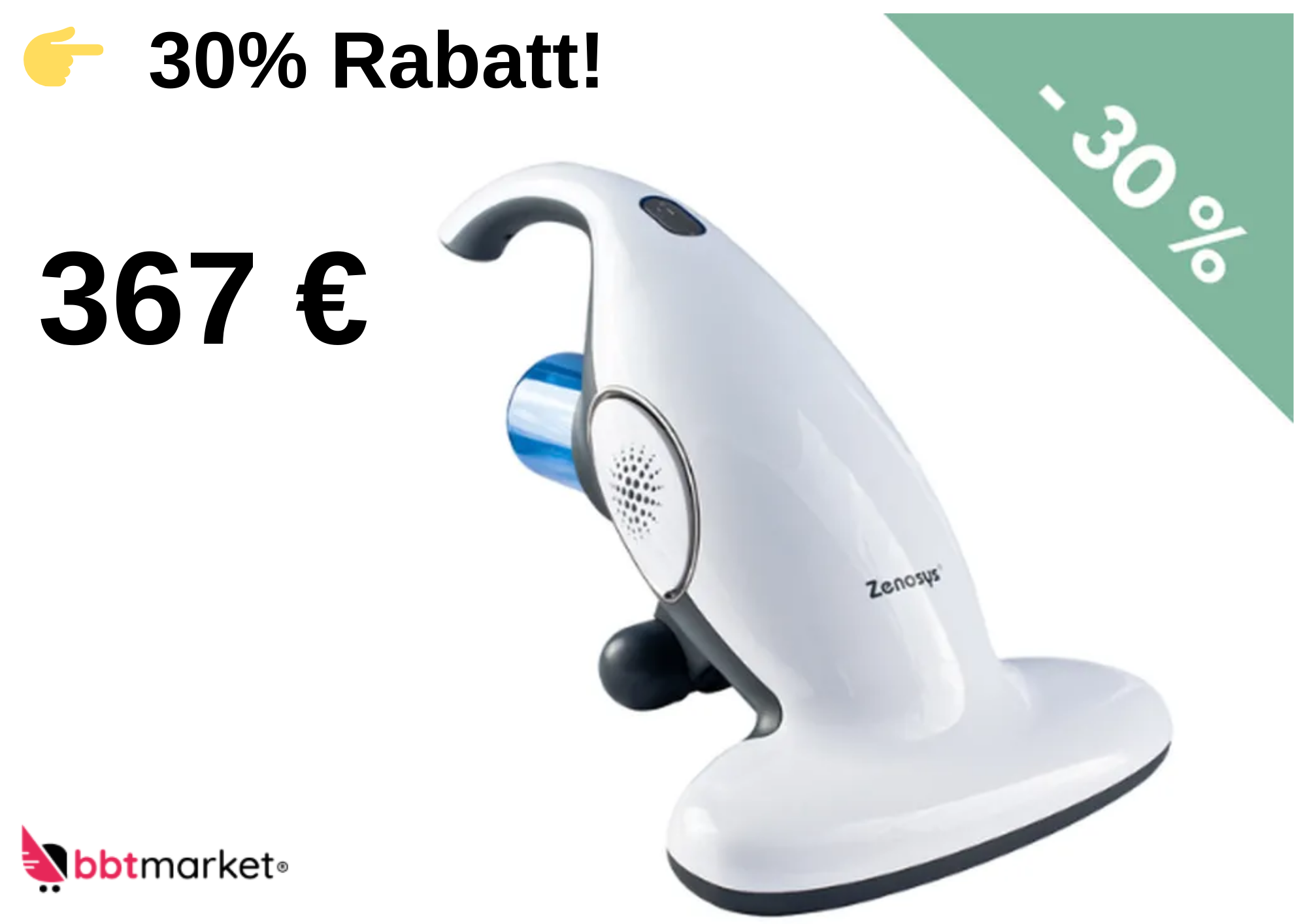 TIENS UV-Staubsauger – Tiefenreinigung mit UV-Licht & HEPA-Filter -  Effiziente Entfernung von Bakterien, Milben und Allergenen