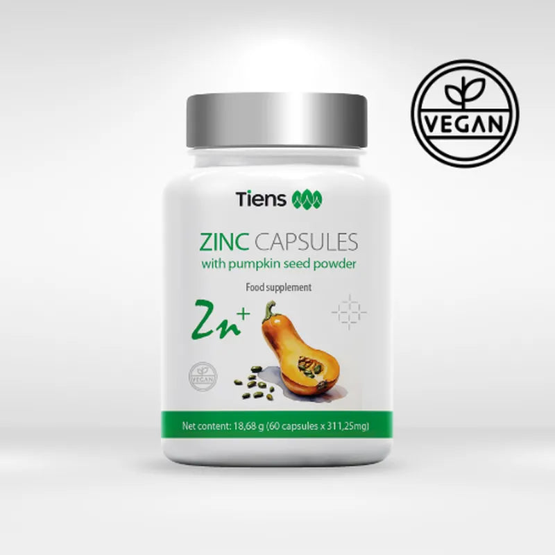3X Tiens Zinc Capsules 60 Capsules 310 mg