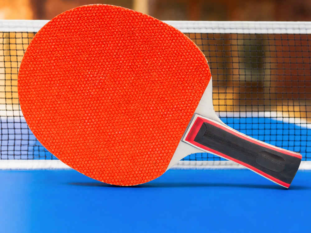 Tischtennis Set 2 Schläger 3 Bälle mit Etui Ping Pong Schläger Set Freizeit