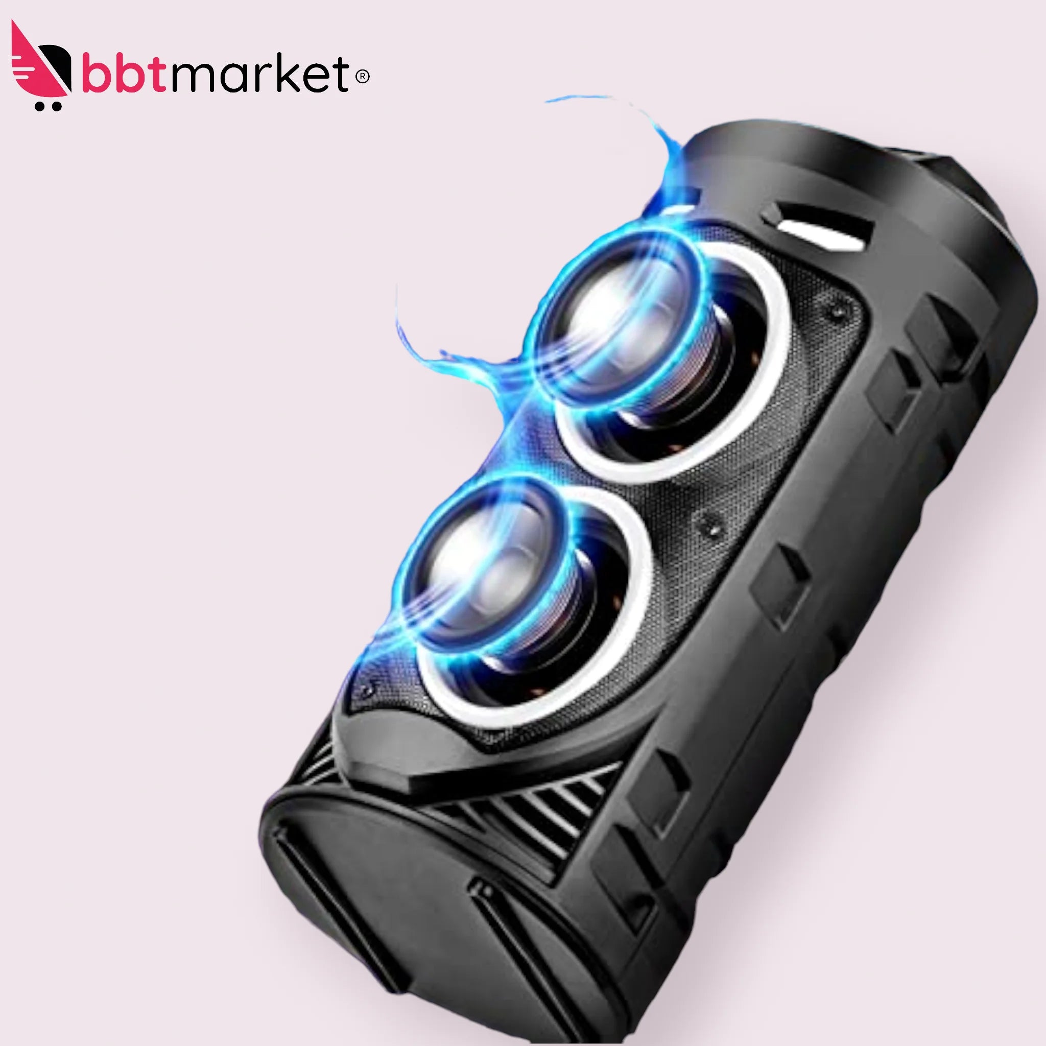 Portable Bluetooth Speaker Mobile DJ Party Bluetooth Speaker LED 