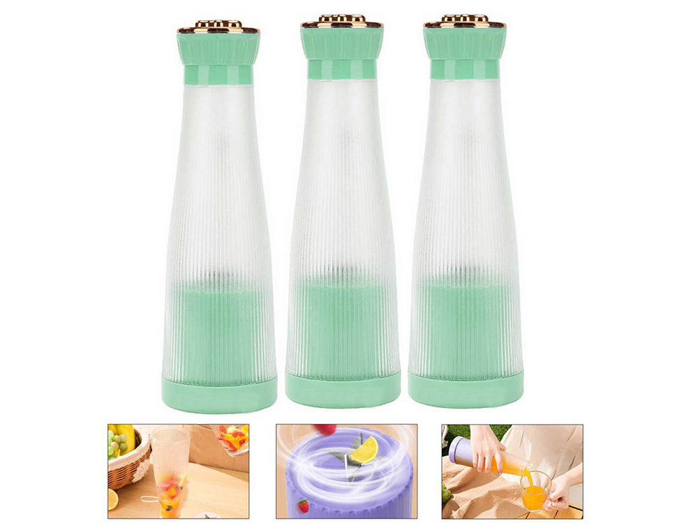 Tragbarer USB Smoothie Mixer kabellos – 400 ml Akku Mixer für Smoothies & Shakes