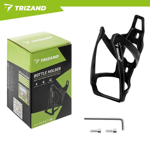 TRIZAND Fahrrad Flaschenhalter – Leichter Trinkflaschenhalter für Fahrrad & Roller mit Schrauben