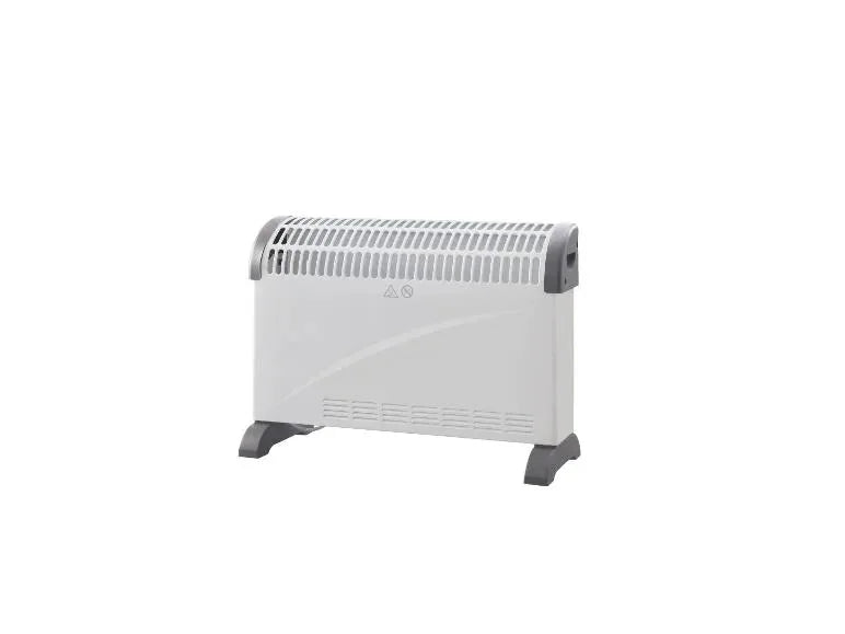TRONIC Konvektor 2000W Weiß 3 Heizstufen Thermostat Überhitzungsschutz