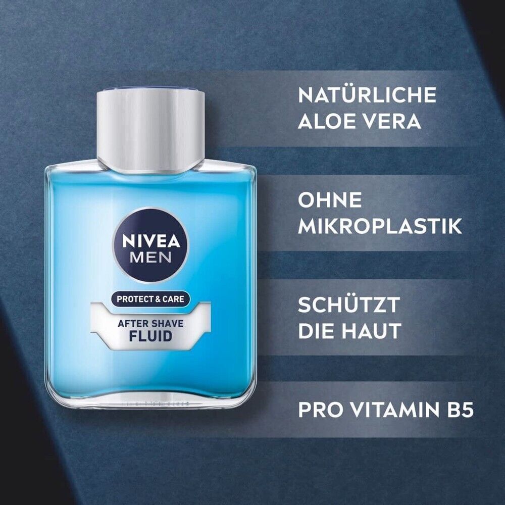 Nivea Men Protect + Care After Shave Fluid Aloe Vera & Pro Vitamin B5 100 ml