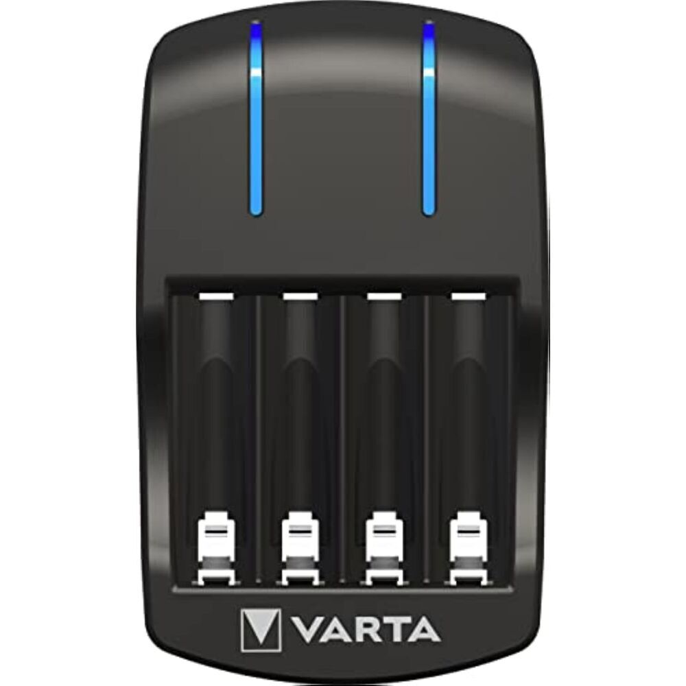 VARTA 2X4X AA/AAA Rechargeable Batteries with Plug Charger 2100mAh NEW