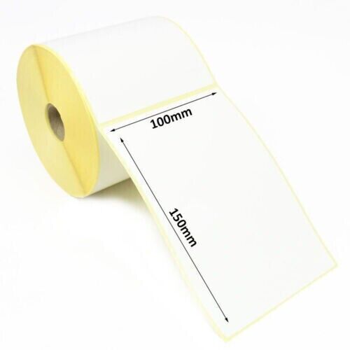 Thermo Etiketten 100x150 mm 500 Stück Rolle Versandetiketten DHL - DPD - GLS