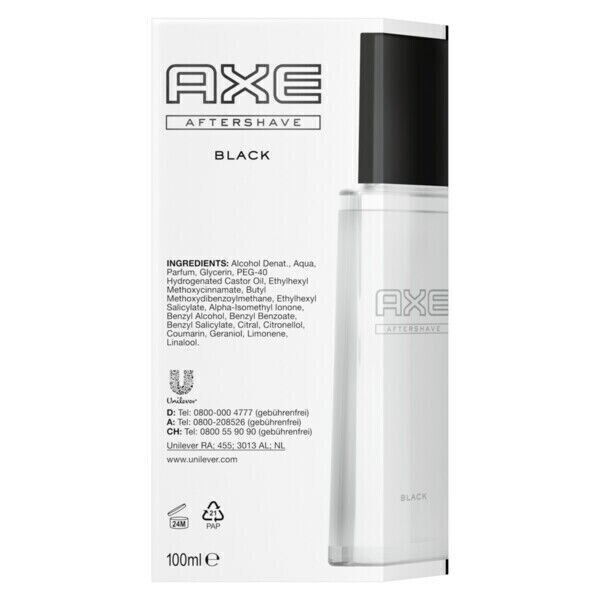 Ax After Shave Black 1 x 100 ml, 4 x 100 ml aftershave shaving aftershave 