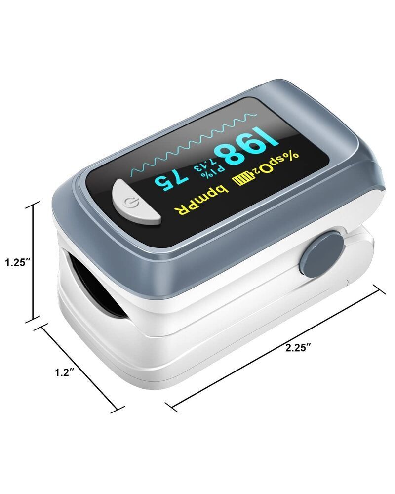 Pulsoximeter Finger Sauerstoff Puls SpO2 Messgerät Oximeter SpO-2 Pulsoxymeter