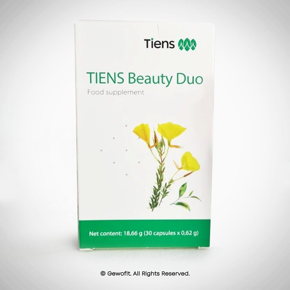 TIENS BEAUTY DUO Evening Primrose Oil, Chlorella Powder, Green Tea Extract Vitamin C 