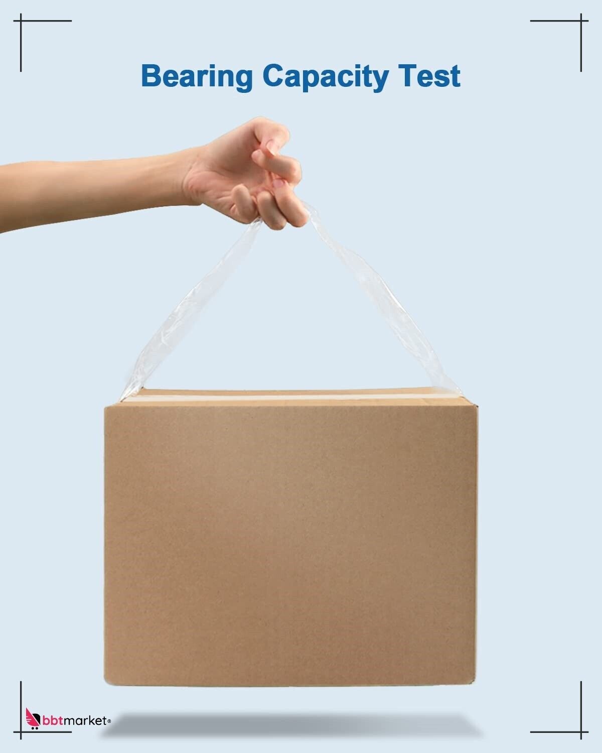 48mm×60m Total 720Y, 3" Core for Shipping Parcel Tape 2.7 Mil 12 Rolls