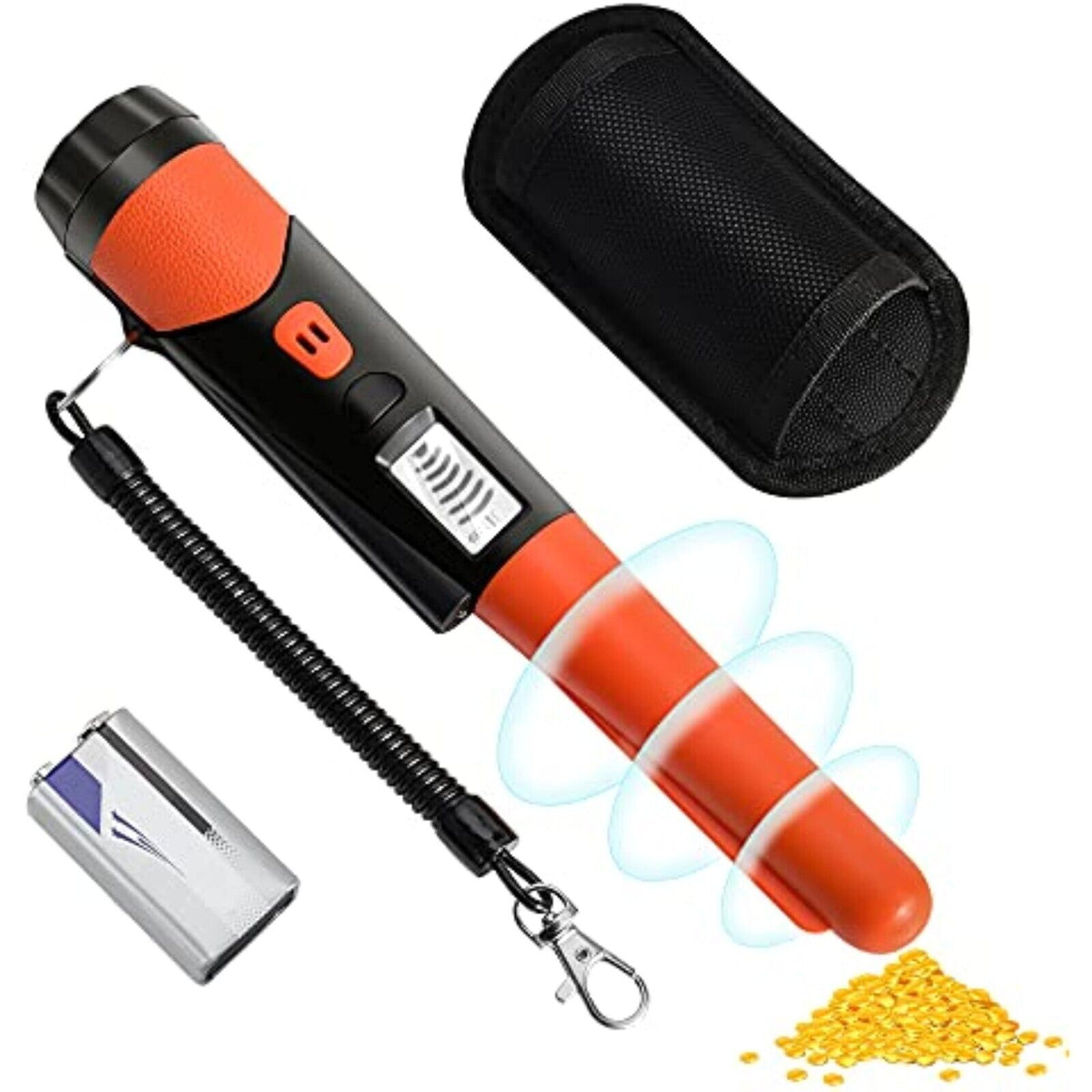 Tragbar Metalldetektor für Erwachsene und Kinder, PinPointer Metallsuchgerät neu Tragbar Metalldetektor für Erwachsene und Kinder, PinPointer Metallsuchgerät neu
